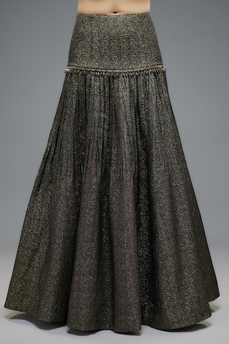 Buy Rocky Star Black Polyester, Polyurethane Crystals Square Tassel Embellished Lehenga Set Online at Aza Fashions Buy_Rocky Star_Black Polyester, Polyurethane Crystals Square Tassel Embellished Lehenga Set _Online_at_Aza_Fashions