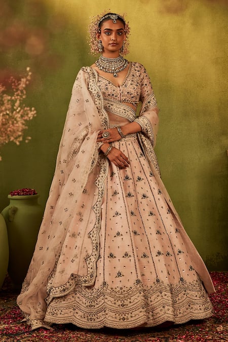 Manvi Kapoor Bagh Sequin Embroidered lehenga Set 