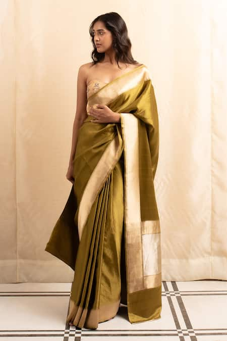 Priyanka Raajiv Chandra Banarasi Saree With Running Blouse 