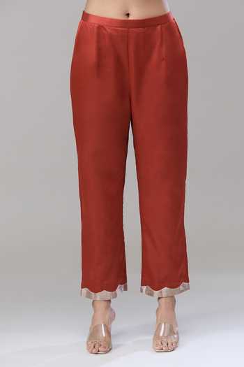Buy Prisho Orange Pearls, Zari, Beads, Embroidery, Gota Patti Round Neck Kaftan And Pant Set Online at Aza Fashions Buy_Prisho_Orange Pearls, Zari, Beads, Embroidery, Gota Patti Round Neck Kaftan And Pant Set _Online_at_Aza_Fashions