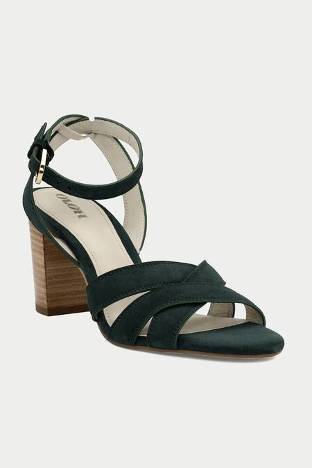 Buy Oroh Green Criss Cross Strappy Heels Online at Aza Fashions Buy_Oroh_Green Criss Cross Strappy Heels _Online_at_Aza_Fashions
