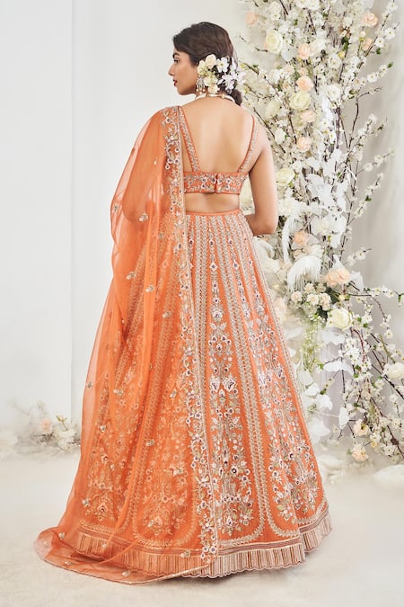 Disha Muchhala Pushpkali Embroidered Lehenga Set 