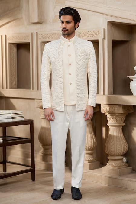 Aryavir Malhotra Sequin Embroidered Jodhpuri 