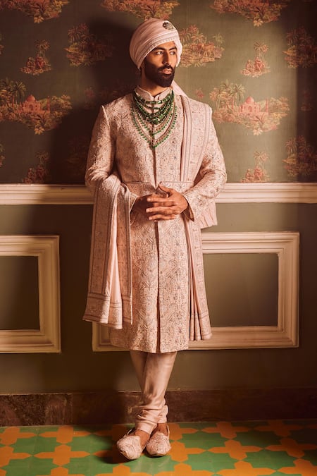 Asuka Zari Embroidered Sherwani Set 