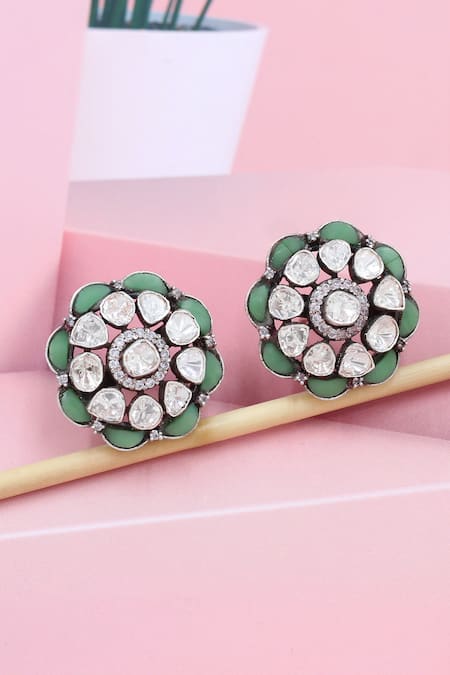 Sangeeta Boochra Eternal Elegance Flora Studs 