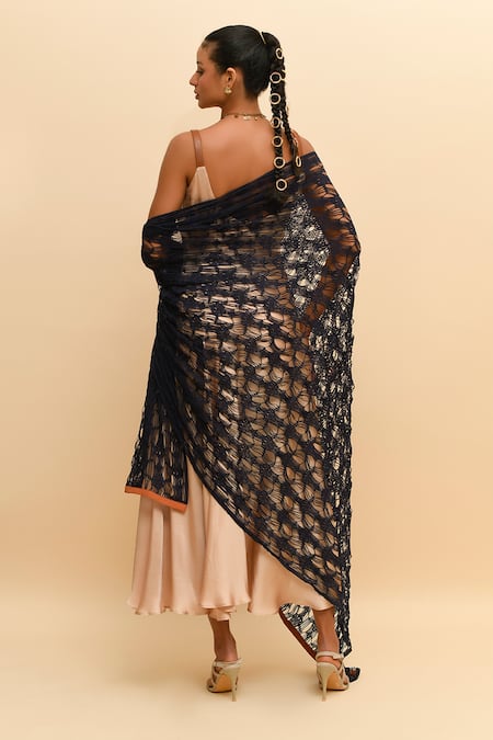 Shop R. Y By Rishi And Vibhuti Beige Modal, Silk, Net Scoop Neck Sleeveless Anarkali With Mesh Dupatta at Aza Fashions Shop_R. Y By Rishi And Vibhuti_Beige Modal, Silk, Net Scoop Neck Sleeveless Anarkali With Mesh Dupatta_at_Aza_Fashions