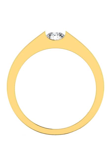 Buy Divine Solitaires Gold Diamonds Solitaire Ring Online at Aza Fashions Buy_Divine Solitaires_Gold Diamonds Solitaire Ring_Online_at_Aza_Fashions
