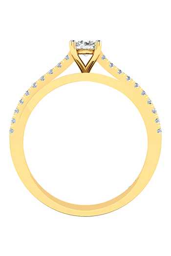 Buy_Divine Solitaires_Gold Plated Imitation Diamonds Embellished Ring_Online_at_Aza_Fashions