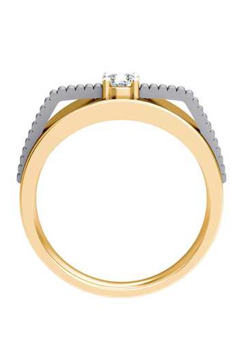 Buy_Divine Solitaires_Gold Diamonds 18kt Solitaire Ring_Online_at_Aza_Fashions