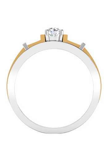 Buy_Divine Solitaires_Yellow Diamonds 18kt Gold Solitaire Ring_Online_at_Aza_Fashions