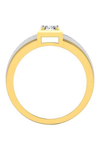 Buy_Divine Solitaires_Yellow Diamonds Maze Design Ring_Online_at_Aza_Fashions