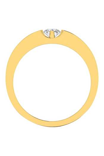 Buy_Divine Solitaires_Gold Diamonds 18kt Solitaire Ring_Online_at_Aza_Fashions