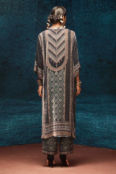 Rajdeep Ranawat Ghazala Ajrakh Print Kurta 