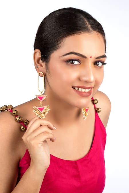 Bauble Bazaar Sunset Hue Prism Danglers 