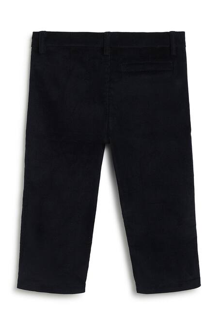 Shop Tiber Taber Navy Cotton Blue Geometric Print Blazer Set Online at Aza Fashions Shop_Tiber Taber_Navy Cotton Blue Geometric Print Blazer Set_Online_at_Aza_Fashions