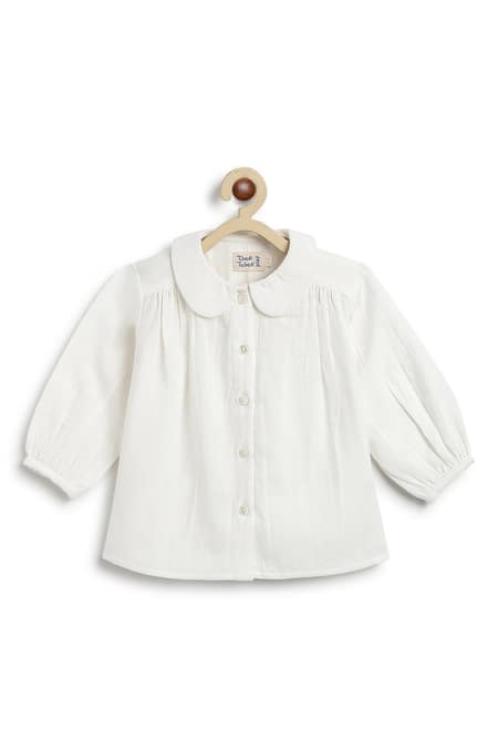 Shop Tiber Taber Green Cotton Frill Pleated Jacket Pant Set Online at Aza Fashions Shop_Tiber Taber_Green Cotton Frill Pleated Jacket Pant Set _Online_at_Aza_Fashions