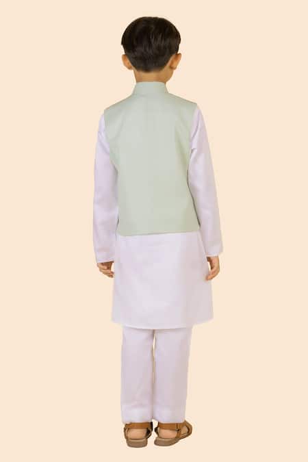 Shop Partykles Green , Gabardine, Satin Sequins, Embroidery Bloom Motif Kurta Set at Aza Fashions Shop_Partykles_Green , Gabardine, Satin Sequins, Embroidery Bloom Motif Kurta Set _at_Aza_Fashions