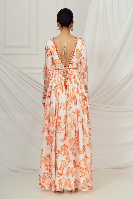 Harshita Singhvi Floral Print Anarkali Set 