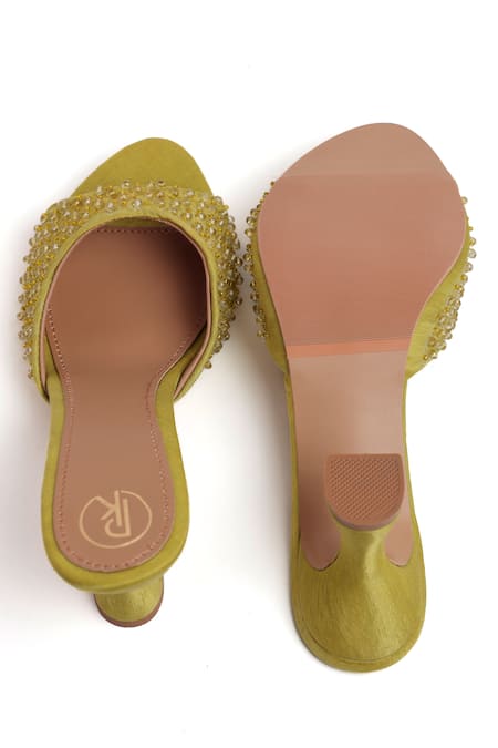 Preet Kaur Beaded Strap Heels 