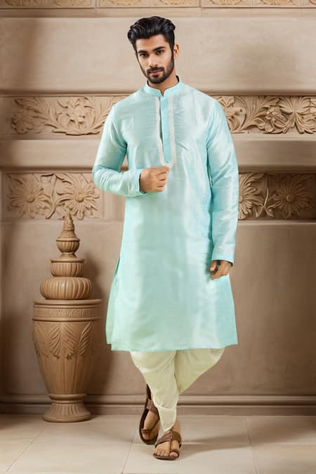 Arihant Rai Sinha Floral Vine Embroidered Kurta & Patiala Pant 