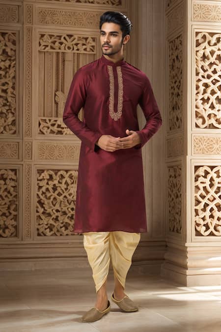 Arihant Rai Sinha Paisley Embroidered Kurta & Patiala Pant Set 