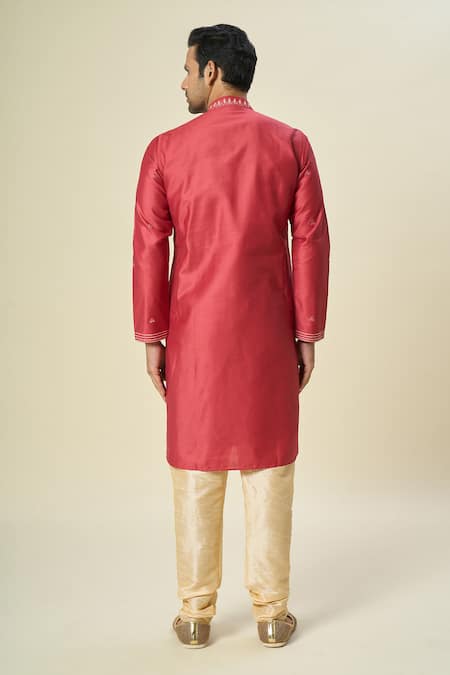 Arihant Rai Sinha Floral Mirror Embroidered Kurta Set