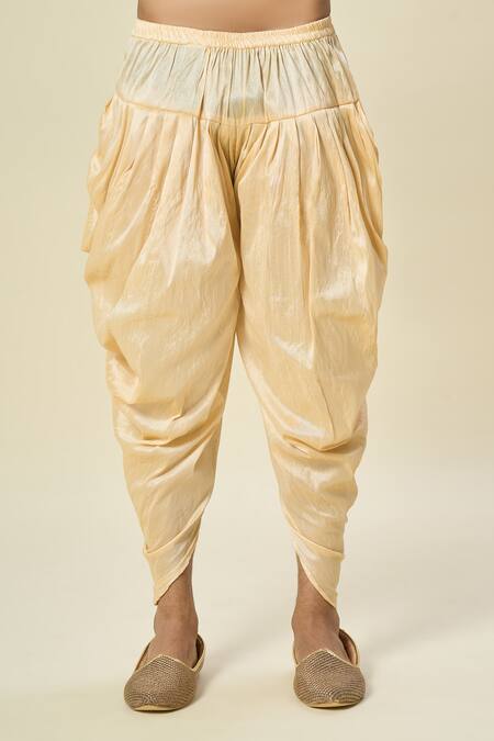 Buy_Arihant Rai Sinha_Blue Silk Embroidery Sky Stripe Kurta Set With Patiala Pant 