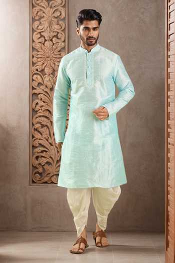 Arihant Rai Sinha Floral Embroidered Kurta & Patiala Pant Set 