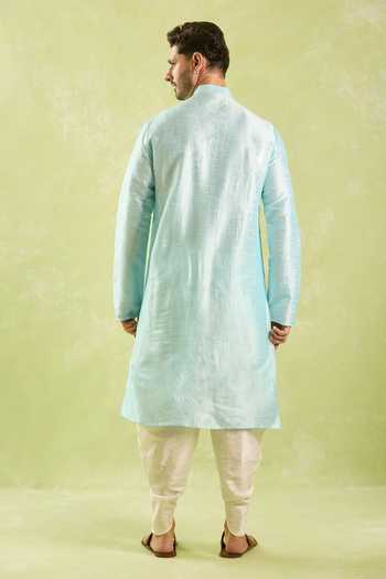 Arihant Rai Sinha Floral Embroidered Kurta & Patiala Pant Set 