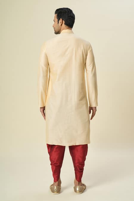 Arihant Rai Sinha Floral Embroidered Kurta Set 