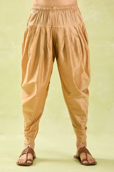 Buy_Arihant Rai Sinha_Black Silk Embroidery Resham Kurta And Patiala Pant Set 