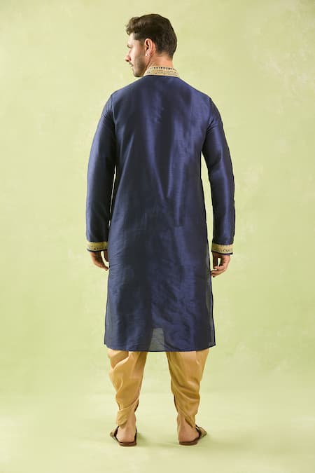 Arihant Rai Sinha Floral Placket Embroidered Kurta & Patiala Pant 