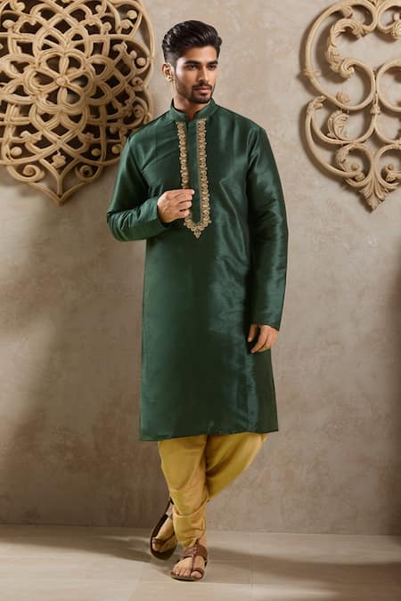 Arihant Rai Sinha Floral Embroidered Kurta Set