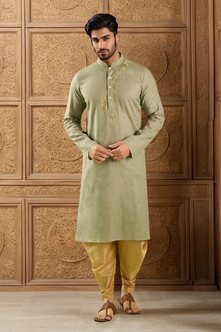 Arihant Rai Sinha Paisley Embroidered Kurta & Patiala Pant