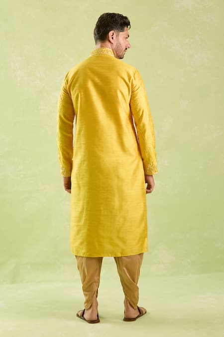 Arihant Rai Sinha Thread Embroidered Kurta & Patiala Pant Set