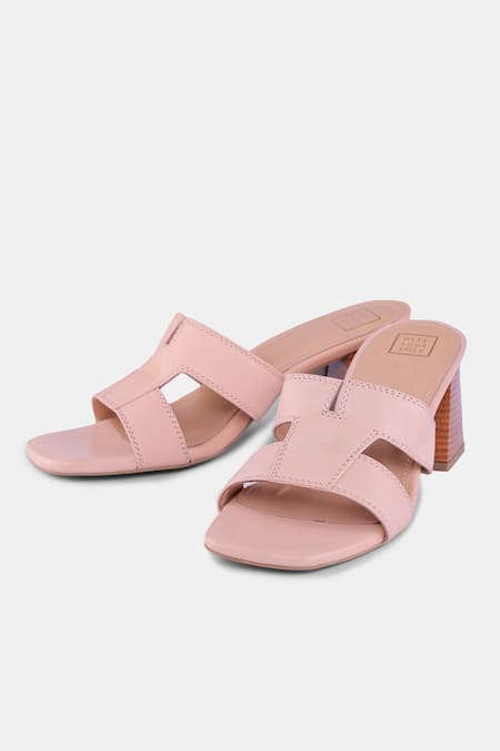 Heel Your Sole Nemo Square Toe Block Heels 