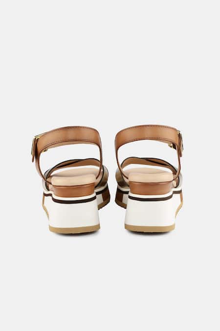 Buy_Heel Your Sole_Gold Gigi Cross Strap Wedges 