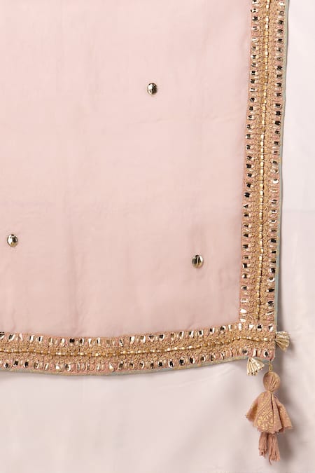 Soniya G Pink Georgette, Organza Embroidery, Sequins Floral Baroque Kurta Gharara Set at Aza Fashions Soniya G_Pink Georgette, Organza Embroidery, Sequins Floral Baroque Kurta Gharara Set _at_Aza_Fashions