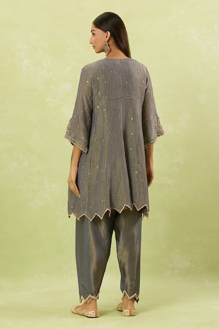 Studio A Mughal Bagh Embroidered Anarkali Set 