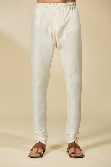 Buy_Arihant Rai Sinha_Gold Viscose, Polyester Embroidery Butti Kurta Set 