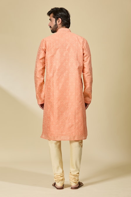 Arihant Rai Sinha Floral Vine Embroidered Kurta 