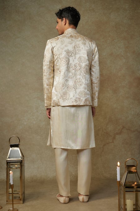 Masumi Mewawalla Bloom Woven Jacket & Pant Set 