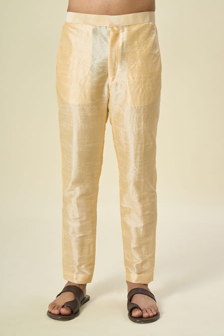 Buy Arihant Rai Sinha Sky Blue Brocade, Silk Embroidery Floral Butti Woven Bundi Set Buy_Arihant Rai Sinha_Sky Blue Brocade, Silk Embroidery Floral Butti Woven Bundi Set