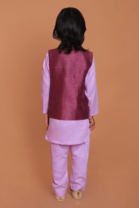 Turqidz By Shweta Aggarwal Elephant Gota Embroidered Kurta Set 