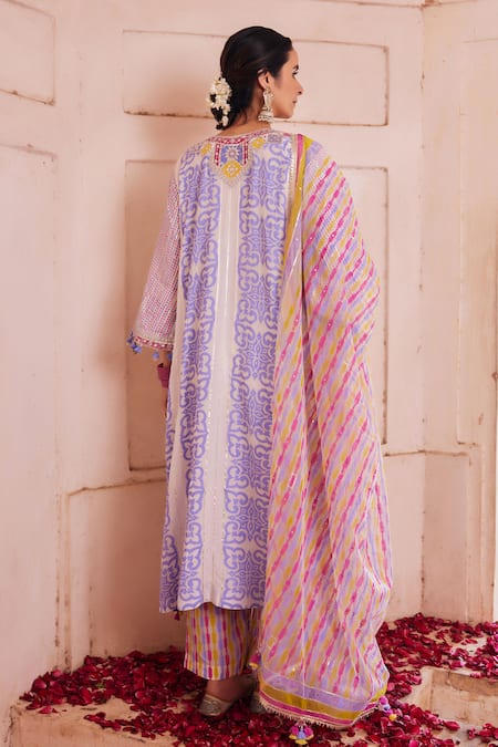Maayera Jaipur Floral Print Kurta Set 