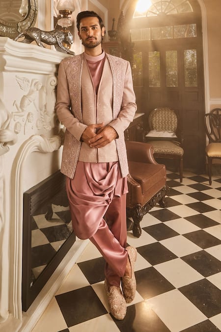 Asuka Embroidered Bandhgala Set 