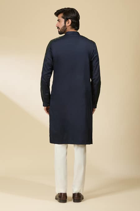 Ankita Shahabadi Cutdana Placket Embroidered Kurta 