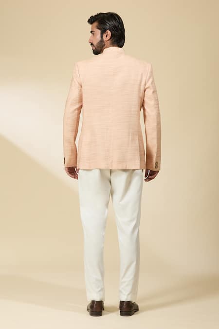 Ankita Shahabadi Linen Full Sleeve Bandhgala 