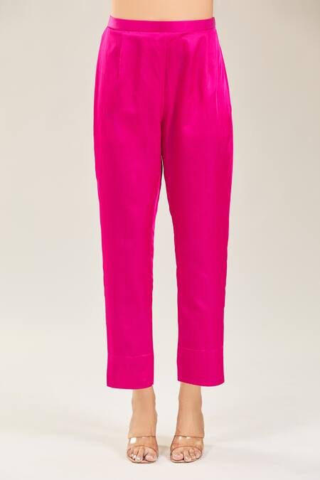 Buy Prisho Pink Cotton, Chiffon, Georgette Embroidery, Gota Patti Round Floral Kurta Set Online at Aza Fashions Buy_Prisho_Pink Cotton, Chiffon, Georgette Embroidery, Gota Patti Round Floral Kurta Set _Online_at_Aza_Fashions