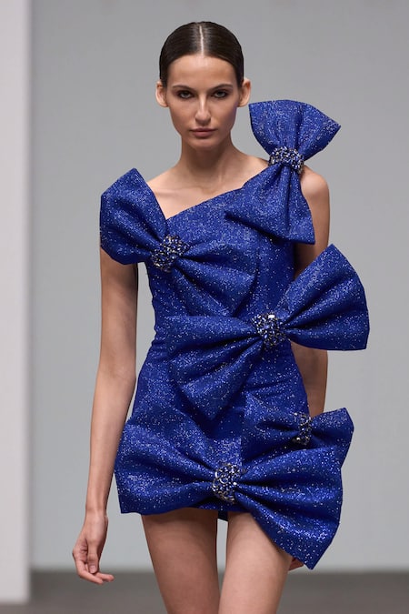 Itrh Bow Embellished Tube Dress 